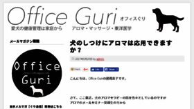 What Officeguri.com website looked like in 2017 (6 years ago)