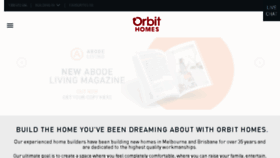 What Orbithomes.com.au website looked like in 2017 (6 years ago)