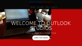 What Outlookstudios.com website looked like in 2017 (6 years ago)