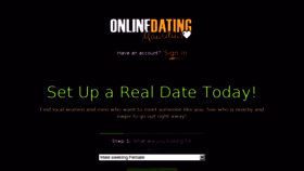 What Onlinedatingmauritius.com website looked like in 2017 (6 years ago)