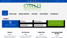 What Omsh.com website looked like in 2017 (6 years ago)