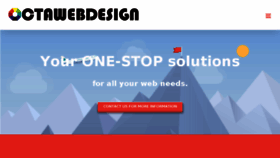 What Octawebdesign.com website looked like in 2017 (7 years ago)