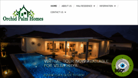 What Orchidpalmhomes.com website looked like in 2017 (6 years ago)