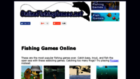 What Onlinefishinggames.net website looked like in 2017 (6 years ago)