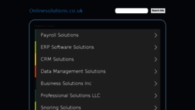 What Onlinesolutions.co.uk website looked like in 2017 (6 years ago)