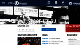 What Open13.fr website looked like in 2017 (6 years ago)