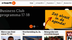 What Oranjewit.nl website looked like in 2017 (6 years ago)