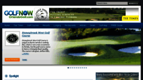 What Orlandogolf.com website looked like in 2017 (6 years ago)