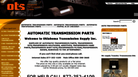 What Otsparts.com website looked like in 2017 (6 years ago)