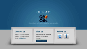 What Oils.am website looked like in 2017 (6 years ago)