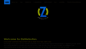 What Ozwebsites.biz website looked like in 2017 (6 years ago)