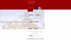 What Oriplast.com website looked like in 2017 (6 years ago)