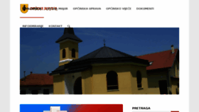 What Opcina-majur.hr website looked like in 2017 (6 years ago)
