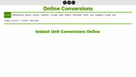 What Onlineconversions.org website looked like in 2017 (6 years ago)