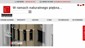 What Okna.swiebodzin.pl website looked like in 2017 (6 years ago)