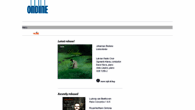 What Ondine.net website looked like in 2017 (6 years ago)