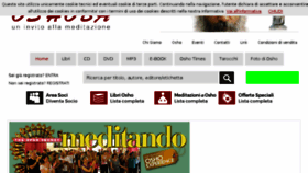 What Oshoba.it website looked like in 2017 (9 years ago)