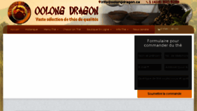 What Oolongdragon.ca website looked like in 2017 (6 years ago)
