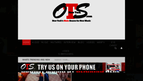 What Onthesceneny.com website looked like in 2017 (6 years ago)