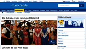 What Oide-wiesn.de website looked like in 2017 (6 years ago)