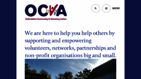 What Ocva.org.uk website looked like in 2017 (6 years ago)