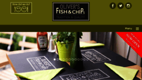 What Oliversfishandchips.com website looked like in 2017 (6 years ago)