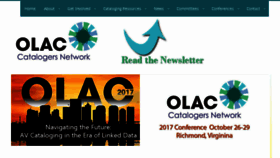 What Olacinc.org website looked like in 2017 (6 years ago)