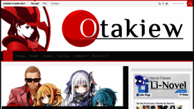 What Otakiew.fr website looked like in 2017 (6 years ago)