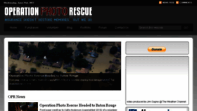 What Operationphotorescue.org website looked like in 2017 (6 years ago)