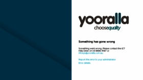What Outlook.yooralla.com.au website looked like in 2017 (6 years ago)
