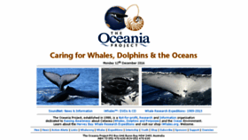 What Oceania.org.au website looked like in 2017 (6 years ago)