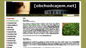 What Obchodcajem.net website looked like in 2017 (6 years ago)