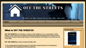 What Offthestreetsnow.com website looked like in 2017 (6 years ago)