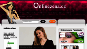What Onlinezena.cz website looked like in 2017 (6 years ago)