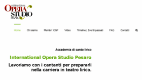 What Operastudiopesaro.com website looked like in 2017 (6 years ago)