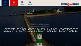 What Ostseefjordschlei.de website looked like in 2017 (6 years ago)