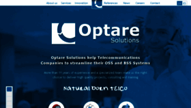 What Optaresolutions.com website looked like in 2017 (6 years ago)