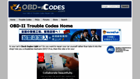 What Obd-codes.com website looked like in 2017 (8 years ago)