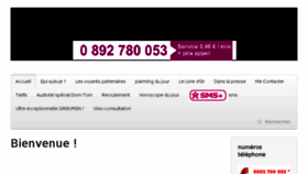 What Ophelie-voyante-medium.fr website looked like in 2017 (6 years ago)