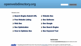 What Openwebdirectory.org website looked like in 2017 (8 years ago)