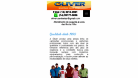What Olivercamisetas.com.br website looked like in 2017 (6 years ago)
