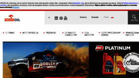 What Orlenoil.pl website looked like in 2017 (6 years ago)