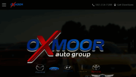 What Oxmoorautogroup.com website looked like in 2017 (6 years ago)