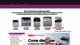 What Okindo.com website looked like in 2017 (6 years ago)