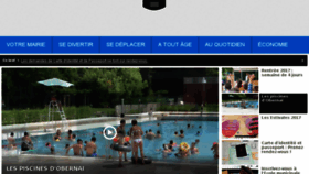 What Obernai.fr website looked like in 2017 (8 years ago)