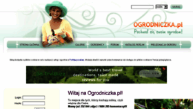 What Ogrodniczka.pl website looked like in 2017 (6 years ago)