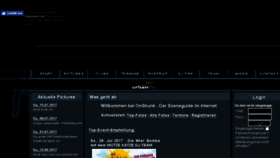 What Onskunk.de website looked like in 2017 (6 years ago)