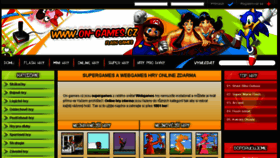 What On-games.cz website looked like in 2017 (6 years ago)