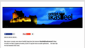 What Ontdekeenkasteel.nl website looked like in 2017 (8 years ago)