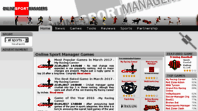 What Onlinesportmanagers.com website looked like in 2017 (6 years ago)